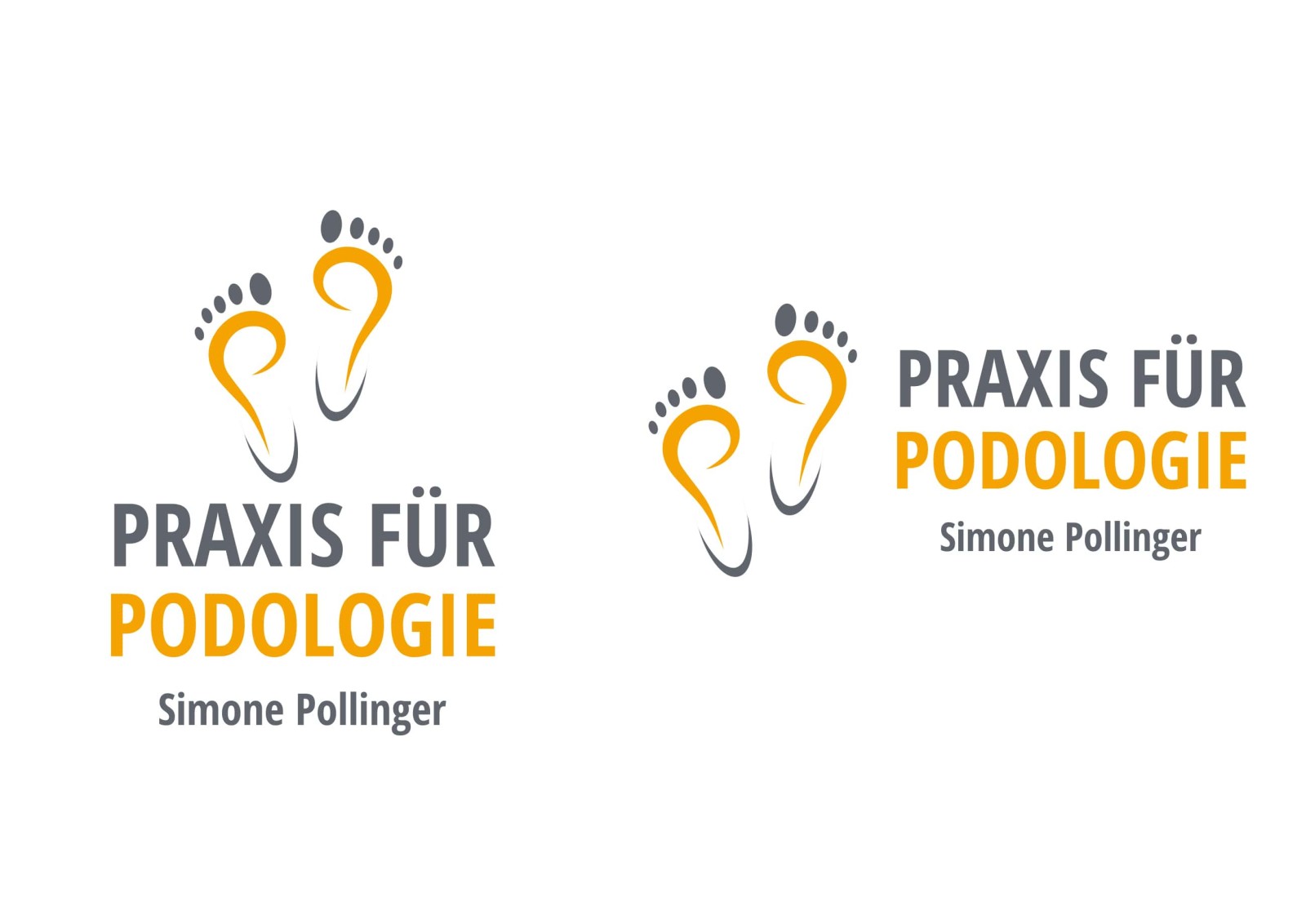 Logo Podologische Praxis Simone Pollinger